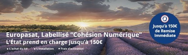 Subvention Cohésion Numérique 150€